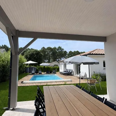 Avec Piscine, Wifi - 10 Pers. - Fr-1-878-83 Moliets-et-Maa
